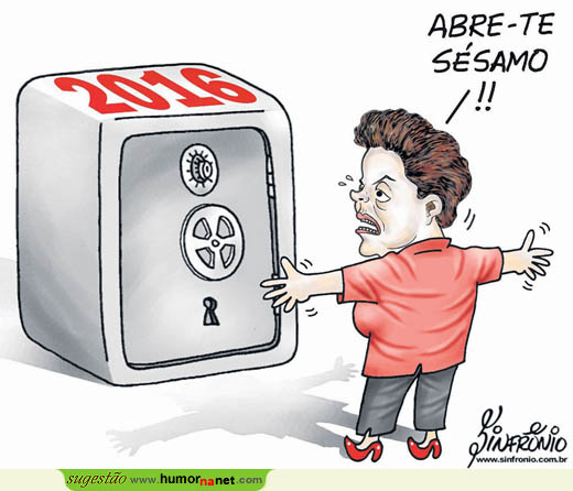 Dilma abre o cofre de 2016...