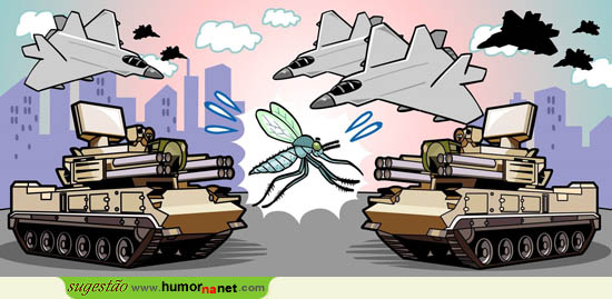 Brasil declara guerra a toda a força contra o mosquito