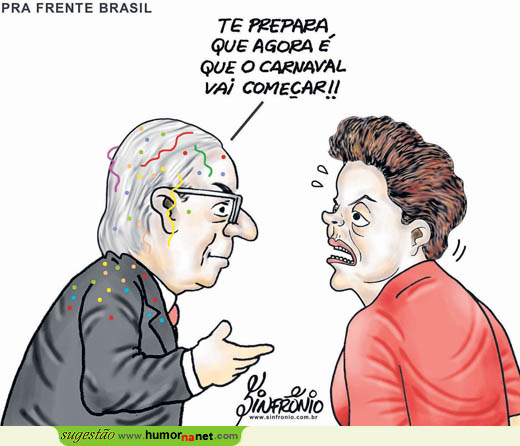 Carnaval político no Brasil começa agora...