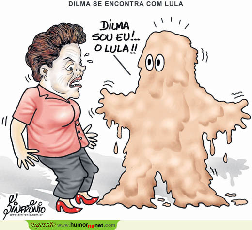 Dilma encontra-se com Lula...