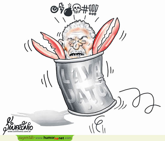 Lava Jato arrasta Lula para o lixo