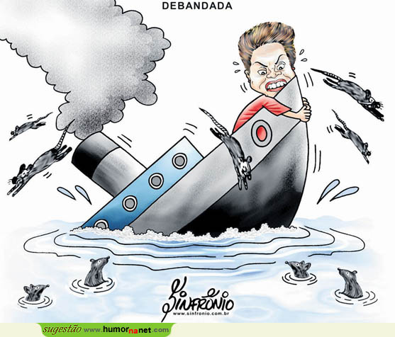 Debandada no barco de Dilma