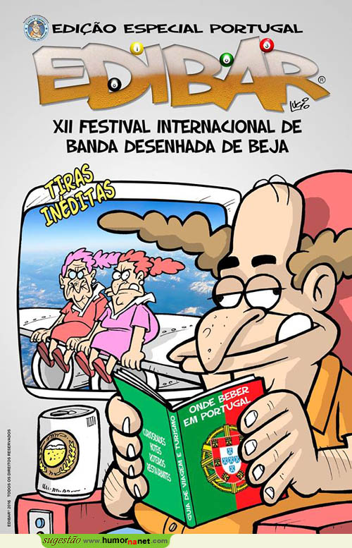 Edibar em Portugal no XII Festival Internacional de Banda Desenhada de Beja