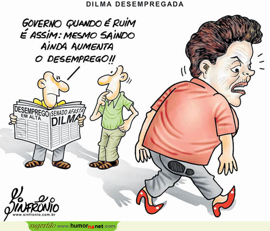 Dilma no desemprego