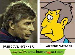 Principal Skinner <i>vs</i> Arsene Wenger