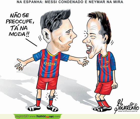 Messi acusado de crime fiscal em Espanha