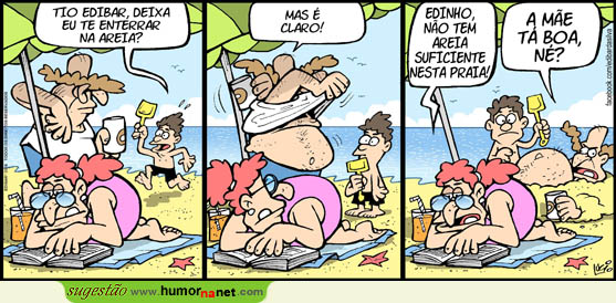 Edibar é enterrado na praia