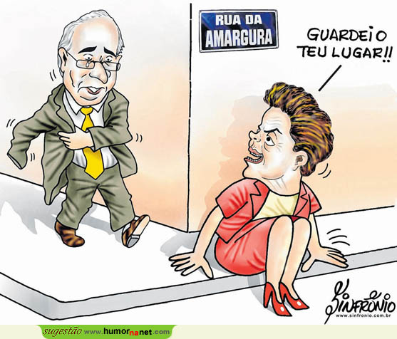 Dilma na Rua da Amargura