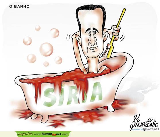 O banho de Bashar al-Assad