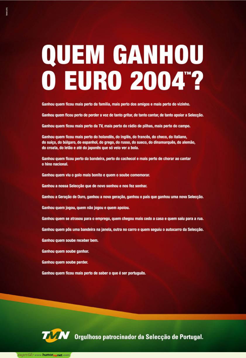 Quem ganhou o Euro 2004?