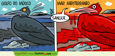 Golfo do México <i>vs</i> Mar Mediterrâneo
