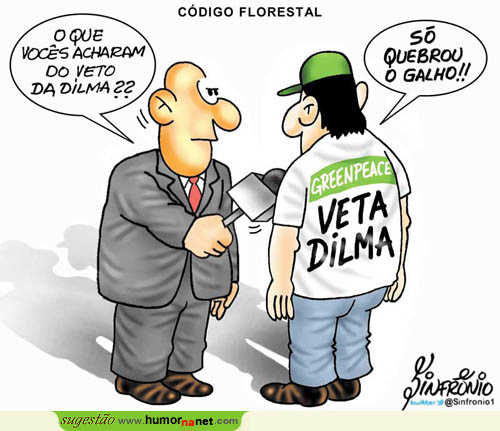 Dilma vetou apenas alguns pontos...