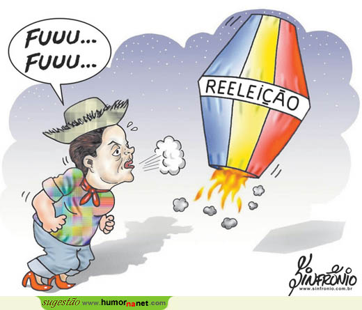 O que deseja Dilma ao lançar os Balões Juninos?