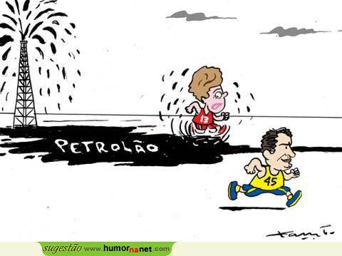 Dilma e Aécio com a mesma meta
