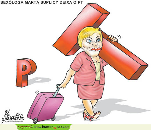 Marta Suplicy deixa o PT