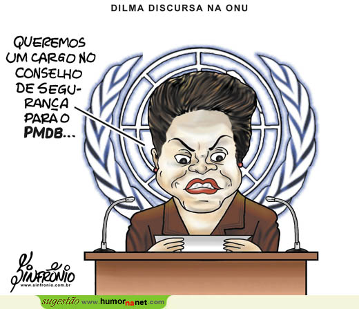 Dilma discursa na ONU