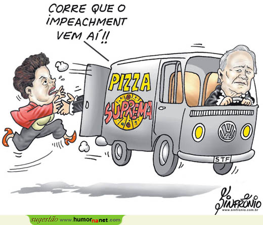 Dilma corre a fugir do impeachment