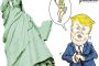 No que pensa Trump quando vê a Estátua da Liberdade