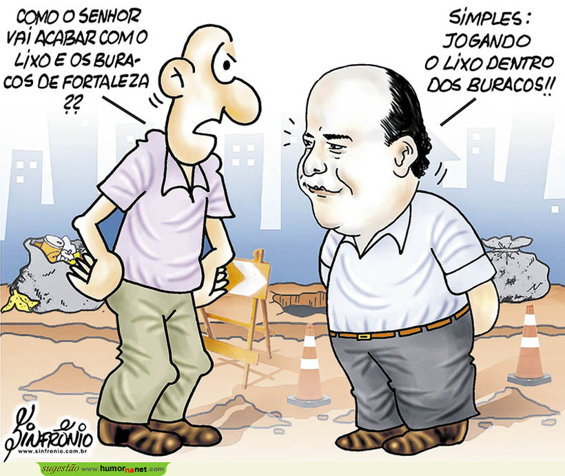 Roberto Cláudio tem solução para o lixo e os buracos em Fortaleza