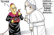 Papa recusa convite e critica governo brasileiro
