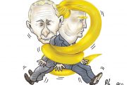 Putin e Trump enrolados