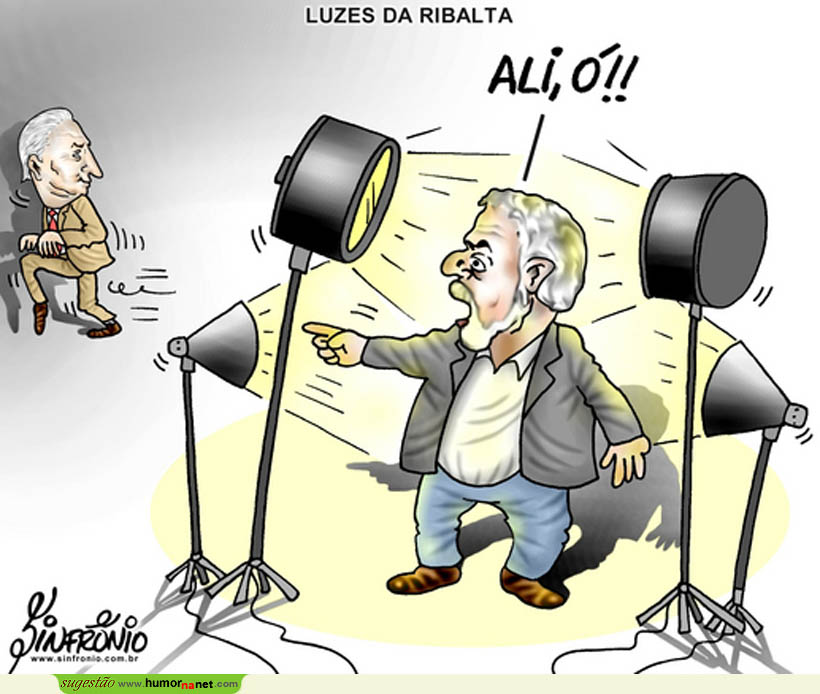 Lula nas luzes da ribalta