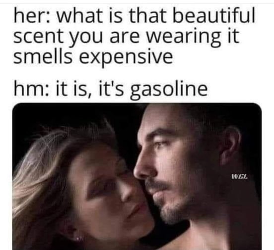 Cheira a qualquer coisa agradável e muito cara
