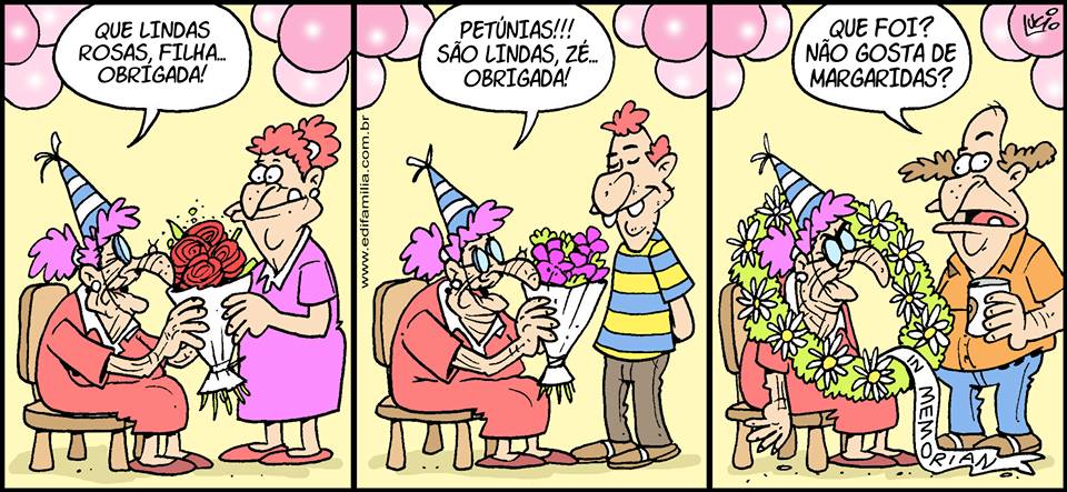 Em dia de aniversário, Dona Anaconda recebe flores!