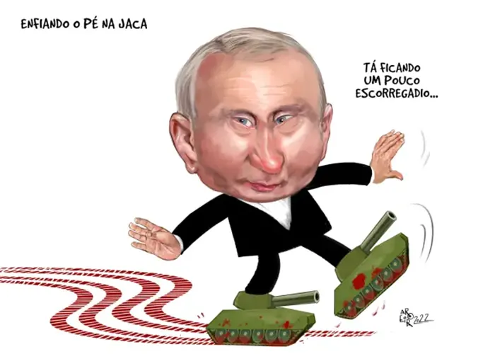 Os novos sapatos de Putin