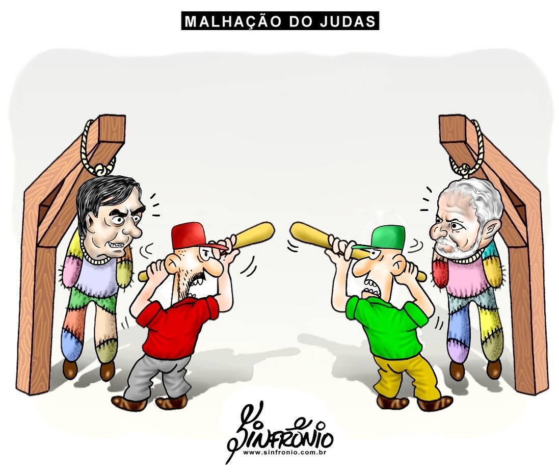 Malhação do Judas na política brasileira